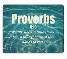 A little sleep a little slumber proverbs