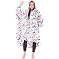 THE COMFY Dream | Oversized Light Microfiber Wearable Blanket, One Size Fits All, Seen on Shark Tank, (Confetti)