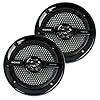 4-Sony-XS-MP1611b-65-280-Watt-Dual-Cone-Marine-Speakers-Stereo-Black-XSMP1611