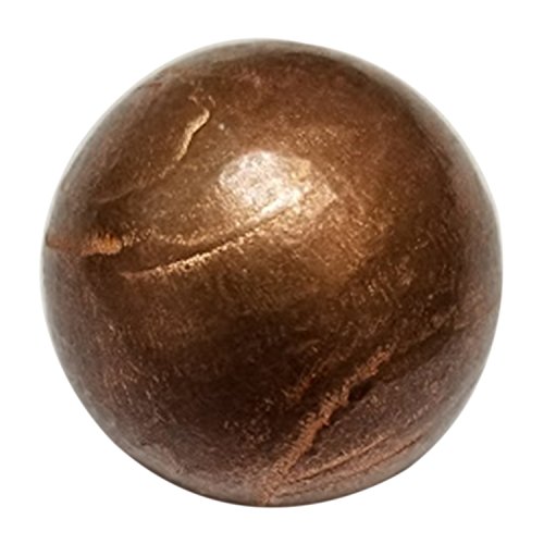 1pc Pure Copper 40mm Premium Copper Crystal Healing Energy Orb Sphere Ball - Mineral of Energy, Mental Agility and Grounding