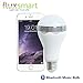 Flux Wireless Smart LED Light Bulb with Bluetooth Speaker Cool White (6000K) | 40 Watt Equivalent (6W) A19 Bulb | Works with Apple iPhone, iPad and Android Phone