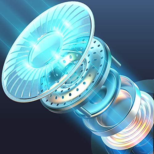 gdfh Bluetooth 5.1 Wireless Earbuds with Wireless Charging Case Waterproof TWS Stereo Headphones in Ear Built in Mic Headset Premium Sound with Deep Bass for Sport