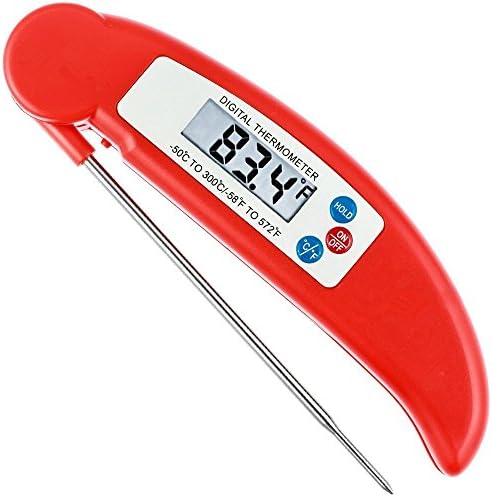 The Original Digital Instant Read Food thermometer milk BBQ Grill smoker Kitchen Baking Cooking digital cooking meat Cake pastry cup cakes Measure temperature for liquids Tea Coffee Milk Bath Water