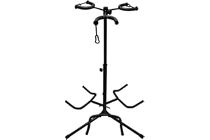 Adjustable Multi Guitar Stand 3 Holders String Instrument Floor Tripod Bracket for Acoustic Electric Bass