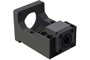 CNCYEAH HM12-57 Nema 23 Metal Stepper Motor Steel Mounting Bracket for Ball Screw SFU1605 CNC Machine Parts