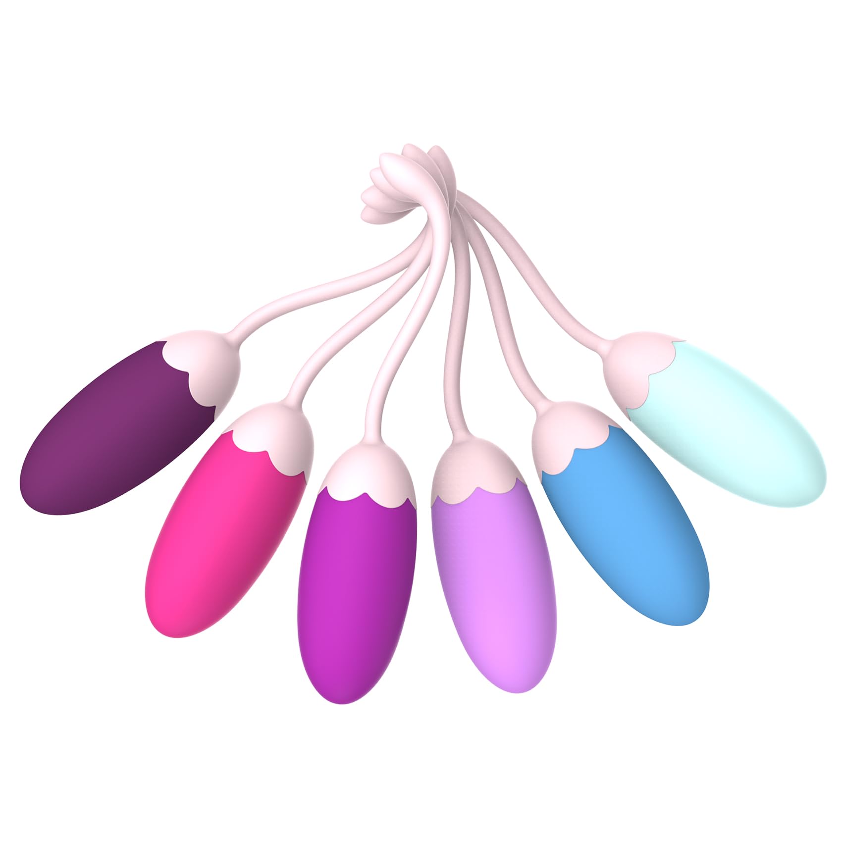 Photo 1 of FENHUA Kegel Exercise System–Pelvic Floor Strengthening with 6 Premium Silicone Weights & Adjustable Control for Women, Beginners & Advanced, Postpartum & Incontinence Training Kit