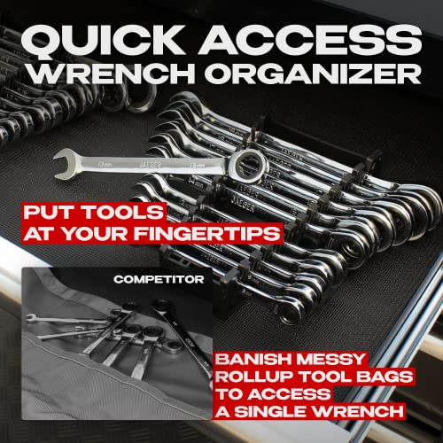 JAEGER 24pc IN/MM TIGHTSPOT Ratcheting Wrench Set MASTER SET