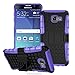 Cocomii Hand Grenade Galaxy Note 2 Case, Slim Thin Matte Vertical & Horizontal Kickstand Reinforced Drop Protection Fashion Phone Case Bumper Cover Compatible with Samsung Galaxy Note 2 (Purple)