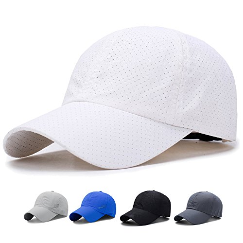 SHANLIANG Quick Dry Sports Hat Lightweight Breathable Soft Outdoor Run Baseball Cap