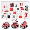 Rc-Take-Apart-Building-Toys-with-Electric-Drill-Converts-to-a-Remote-Control-car-Gift-for-Boys-Ages-34567-Years-Old-and-up-Kids-Car-Toy-Stem-Construction-Trucks-3-in-one-DIY200 Top Race Remote Control Car STEM Toys for 3 4 5 6 7 Year Old Boys & Girls | RC Fire Trucks Set︱3 in 1 Take Apart Toys…
