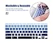 Keyboard Cover for Acer Chromebook R 11 CB5-132T CB3-131, Chromebook R 13 CB5-312T, Chromebook 14 CB3-431 CP5-471, Chromebook 15 CB3-531 CB5-571 C910 US Layout, Ombre Blue