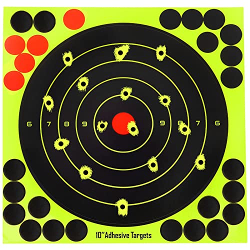Rinling Shooting Targets 10 Pack/20 Pack/40 Pack,10 inch Reactive