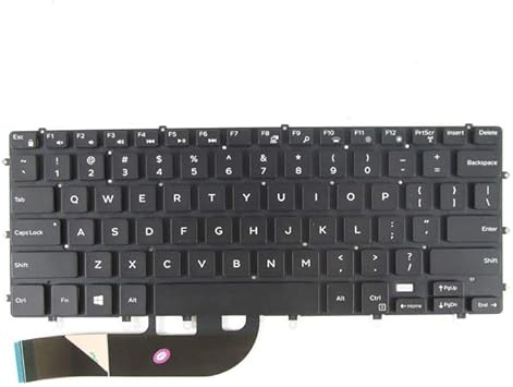 Amazon Com New Keyboard Replacement For Dell P55f P56f 0gdt9f Gdt9f Nsk Lv0bw Xps 15 9550 15br N7547 N7548 15 7558 15 7568 For Inspiron 15 7000 15 7558 15 7568 With Backlit No Frame Black Computers Accessories