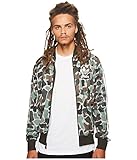 adidas Originals Men's Superstar Track Jacket, Black/Grey Camo, X-Large