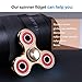 DODOTECH Anti-Anxiety Premium Quality EDC Fidget Spinner High Speed Hand Spinner Toys for Kids & Adults Stress Reducer Relieves ADHD Anxiety and Boredom Steel Ball Bearing - Gold