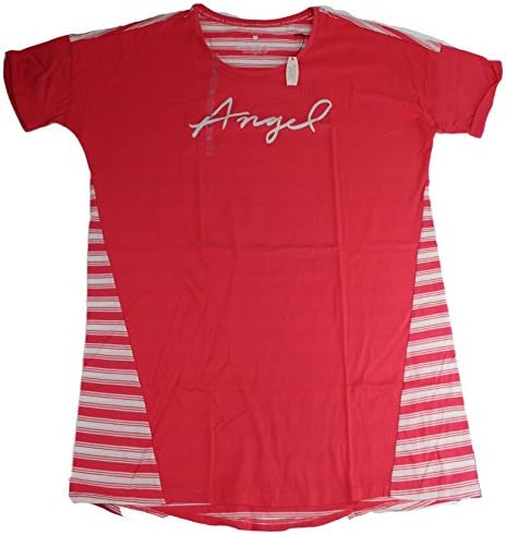 Victoria's Secret Angel Sleep Tee (Large, Red ( Angel ))