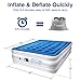 Cumbor Luxury Queen Air Mattress with Built-in Pump, Best Inflatable Airbed with Structured Air Coil Technology - 18
