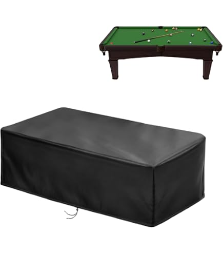 Housse De Table De Billard 7 Pieds PATIKIL – Imperméable, Résistante Et Avec Cordon De Serrage !