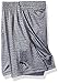 PUMA Big Boys' Contrast Slub Short, Fog Grey, Small (8)