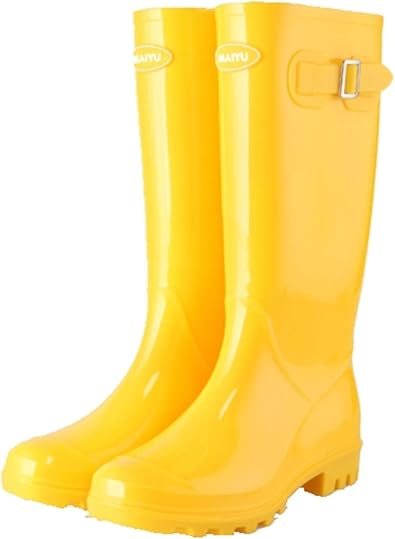 Amazon G7lz レインシューズ ヒールレインブーツ レディース ブーツ ジョッキーレインブーツ レディース レインブーツ レインシューズ 長靴 アウトドア 防水 超軽量 雨靴 レインブーツ 長靴 ブーツ レディース G7lz レインシューズ