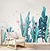 Amaonm Creative Cartoon Removable 3D Under The Sea World Nature Scenery Wall Stickers Ocean Grass Colorful Seaweed Baseboard Wall Decal for Wall Corner Nursery Room Bathroom Living Room (Grass)