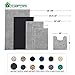 DEARTOWN Chenille Shaggy Bath Rug Mat, Luxury Soft Microfibers Bath Mat with Non-Slip TPR Backing, Super Absorbent and Thick, Machine Washable Bath Mats for Bathroom