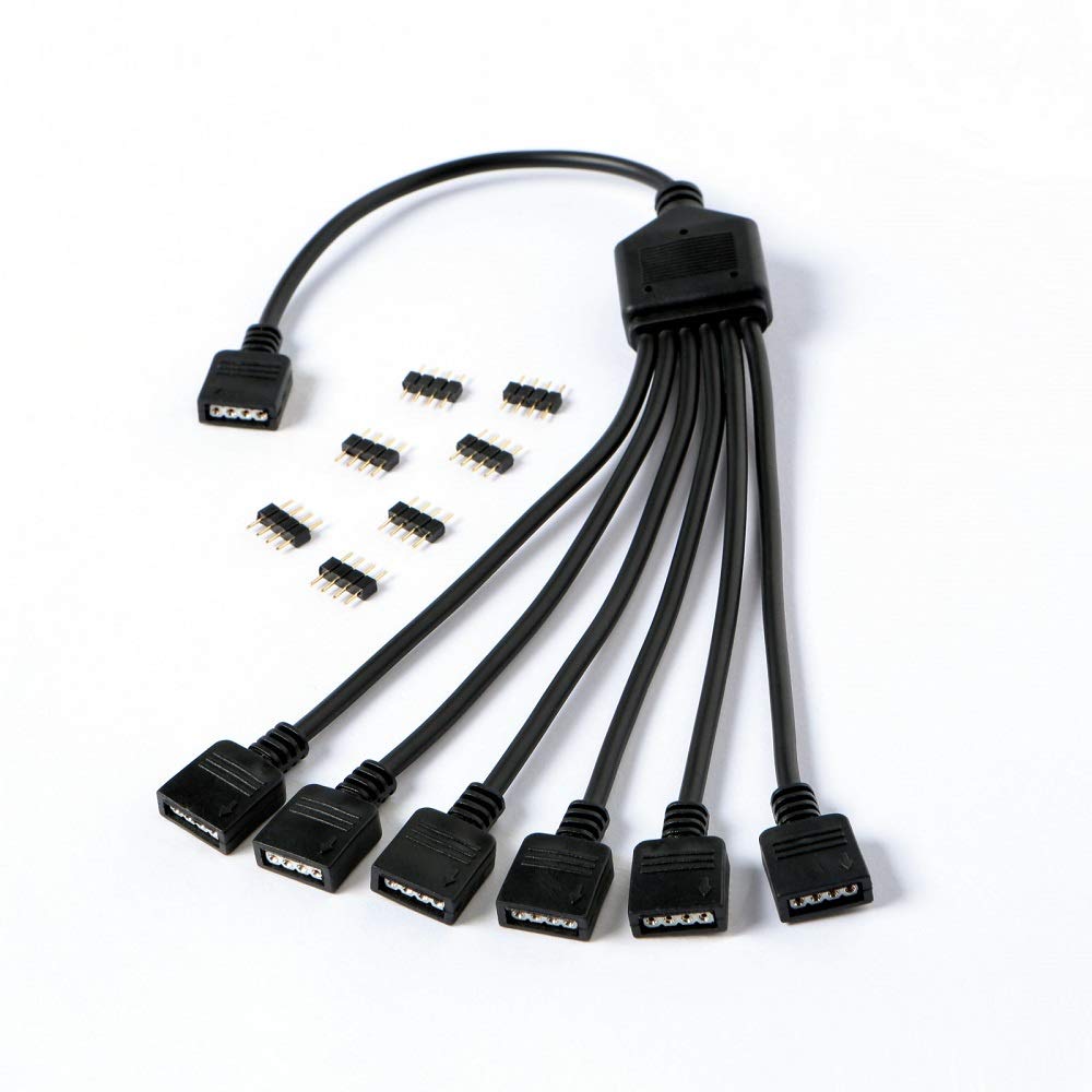 Gelid 1-to-6 RGB Splitter Cable