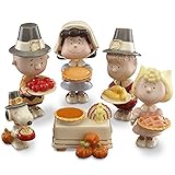 Lenox Peanuts Thanksgiving 6-piece Figurine Set 841131 NEW