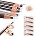 10Pcs Eyebrow Pencil Set Enhancer Makeup Tools Drawing Eye Brow Pen Pencil Cosmetic Eye Permanent Make up Definer Eyebrow Shaping