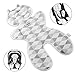 Luchild Baby Head Support Pillow Breathable 3D Mesh Cool Seat Mat Cushion Liner for Stroller Car Seat High Chair Pushchair - Gray