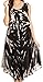 Sakkas EULA Boho Sleeveless Tie Dye Long Tank Caftan Sundress/Beach Cover Up