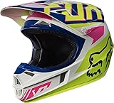 2017 Fox Racing Youth V1 Falcon Helmet-Navy/White-YL