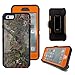 Belt Clip Cover Heavy Duty Shockproof Dirtproof Military Harsel Rubber Outdoor Sport Tough Armor Protective Case w/ Built-in Screen Protector for iphone6Plus 6SPlu
