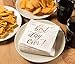 50-Pack Best Day Ever Napkins - Disposable Napkins for Wedding Reception, Bridal Shower, Engagement Party (Rose Gold, 5x5 In) - Wedding Day Decorations for Bridal Suite