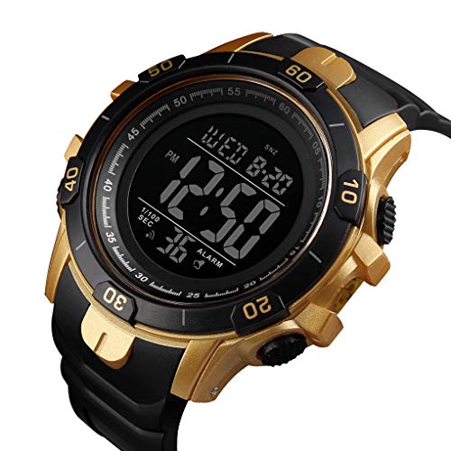 TONSHEN Unisex Sportivo Digitale Orologi da Polso 50M