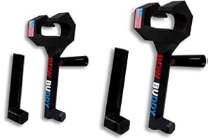 FRMINGZHMY Bow Buddy Bow Hanger for Truck, Compound Bow Hanger for Truck and SUV Headrest,Portable Car Compound Headrest Mount Accessories, for Vehicle Storage and Hunting Transport (2pcs)