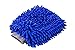 Relentless Drive Car Wash Mitt & Sponge, Chenille Microfiber Mitt, Scratch & Lint Free, Ultra Absorbent, Blue, Large (2 Pack, 8