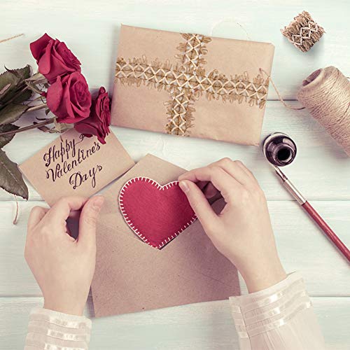 VGOODALL Juteband, 7 Rolle Vintage Natürliche Sackleinen Hessische Band für Handwerk DIY Scrapbooking Hochzeit Hausdeko