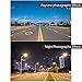 DBPOWER 1080P Dual-lens Car Camera Dash Cam, Large Rear View Mirror Design with Night Vision, 140 Degree Viewing Angle, 5-Inch Display Screen