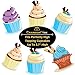 OccasionWise Premium Large Clear Cupcake Boxes with 12 Compartments | Durable Cup Cake Container/Holder to Keep Your Cupcakes or Muffins Delicious and Fresh Longer | Pack of 4