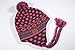 Tenergy Wireless Bluetooth Hands-Free Beanie (PINK & GREY) with PomPoms and Earflaps (built-in stereo speakers and microphone for calls)