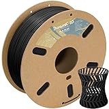 DURAMIC 3D PLA Plus Filament 1.75mm Black 1kg, 1.75