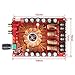 WINGONEER TDA7498E 2x160W Dual Channel Audio Amplifier Board, Support BTL Mode 1X220W Single Channel, DC 24V Digital Stereo Power Amp Module for Car Vehicle Computer Speaker DIY