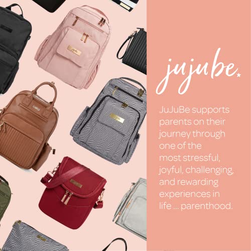 JuJuBe BFF Convertible Unisex Diaper Bag Backpack, Baby Bag with