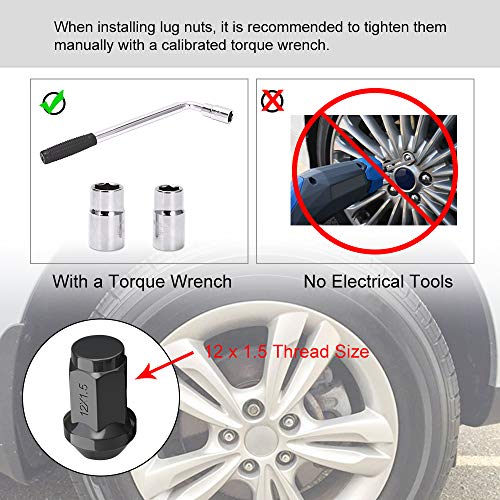 3 YITAMOTOR+12x1+5+Black+Compatible+Toyota