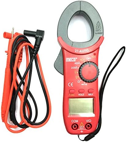 Richie Meco 27T auto AC 400A auto ranging 3 1/2 digit 2000 counts digital clamp meter by Jelpc Corporation