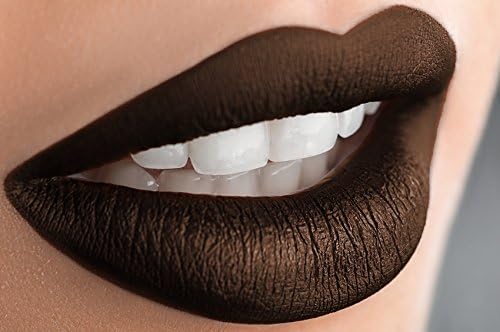 Chocolate Brown Liquid Matte Lipstick, Cake - A Waterproof Lipstick That Does Not Smudge or Budge
