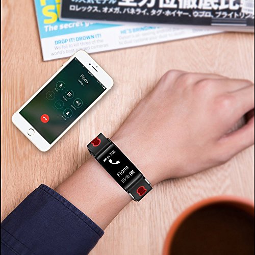 Fitness Tracker Bracelet With Wrist Based Heart Rate Blood Pressure Monitor Bluetooth Call Remind Remote IP68 Waterproof Smart Watch Wireless Pedometer Band Sleep Monitor For Android iOS Phone