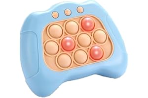 RIDKAY TOYS Pop Game It - Fast Push Game, Joy & Fun for Kids Ages 6-12: Sensory Toys for Kids 5-7 | 4 Modes Games, Kids Games, Fidget Toys for Kids 8-12, Handheld Games, Fast Push Bubble Game - Pop Fidget It Toys