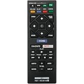 RMT-VB201U Replacement Remote Control Applicable for Sony Blu-ray DVD | Player BDP-S3700 BDP-BX370 BDP-S1700 UBP-X700 BDPS3700 BDPBX370 BDPS1700 UBPX700